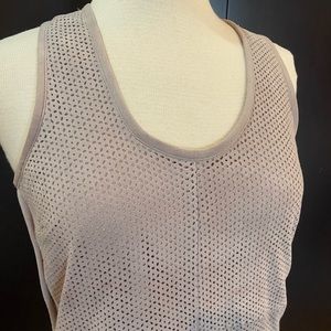 Lazer cut leather/suede dress Small